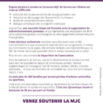 MJC de servon : Disparition programmée